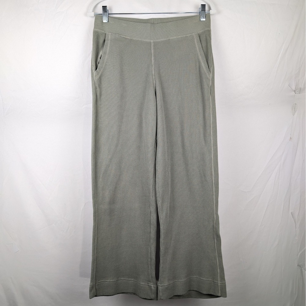 Pact Women's Wide Leg Pants - Light Gray